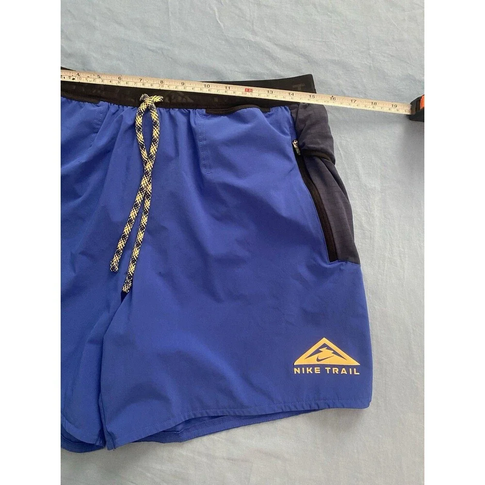 Nike Trail Shorts Royal Blue Navy Gorpcore Utility Running Shorts Men's Size L